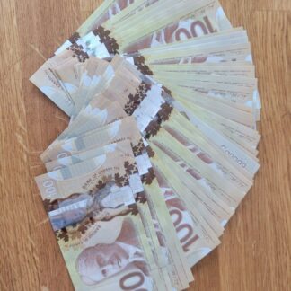 100 Canada bills