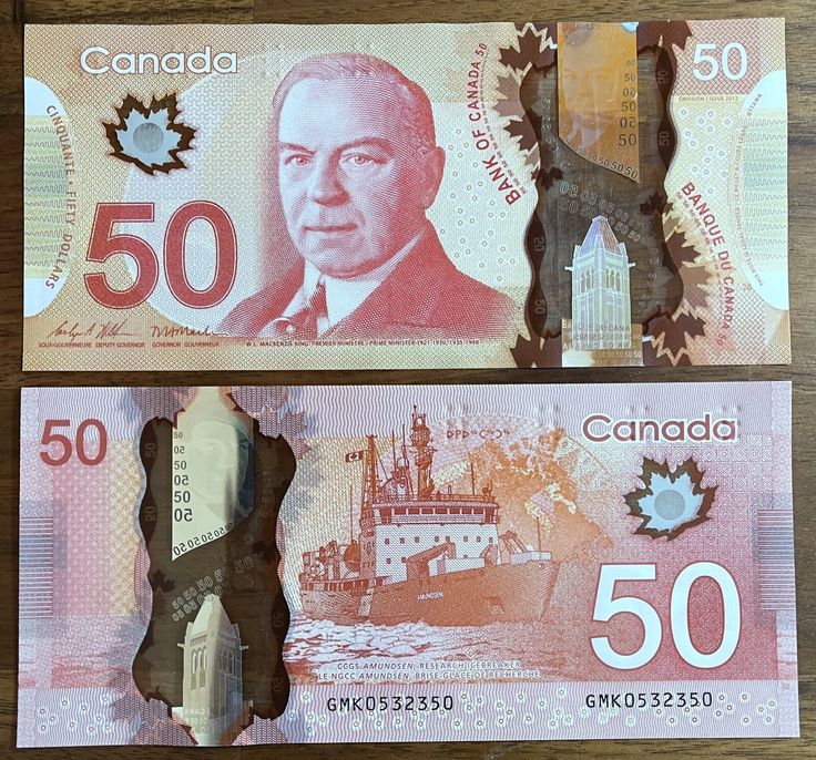 50 Canada bills