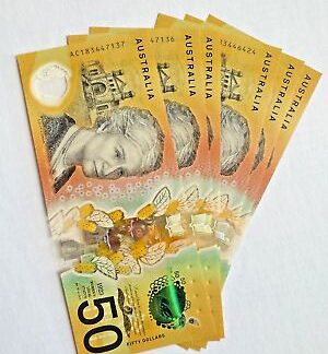 Australia 50 bills